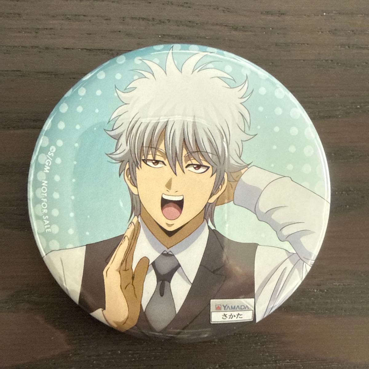 銀魂 坂田銀時 缶バッジ 特典 ヤマダ電機 YAMADA ランダム缶バッジ