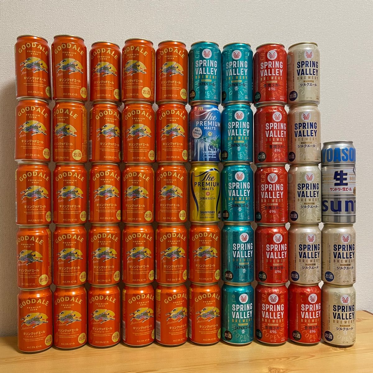 350ml 48本 ビール 詰め合わせ まとめ売り プレモル スプリングバレー