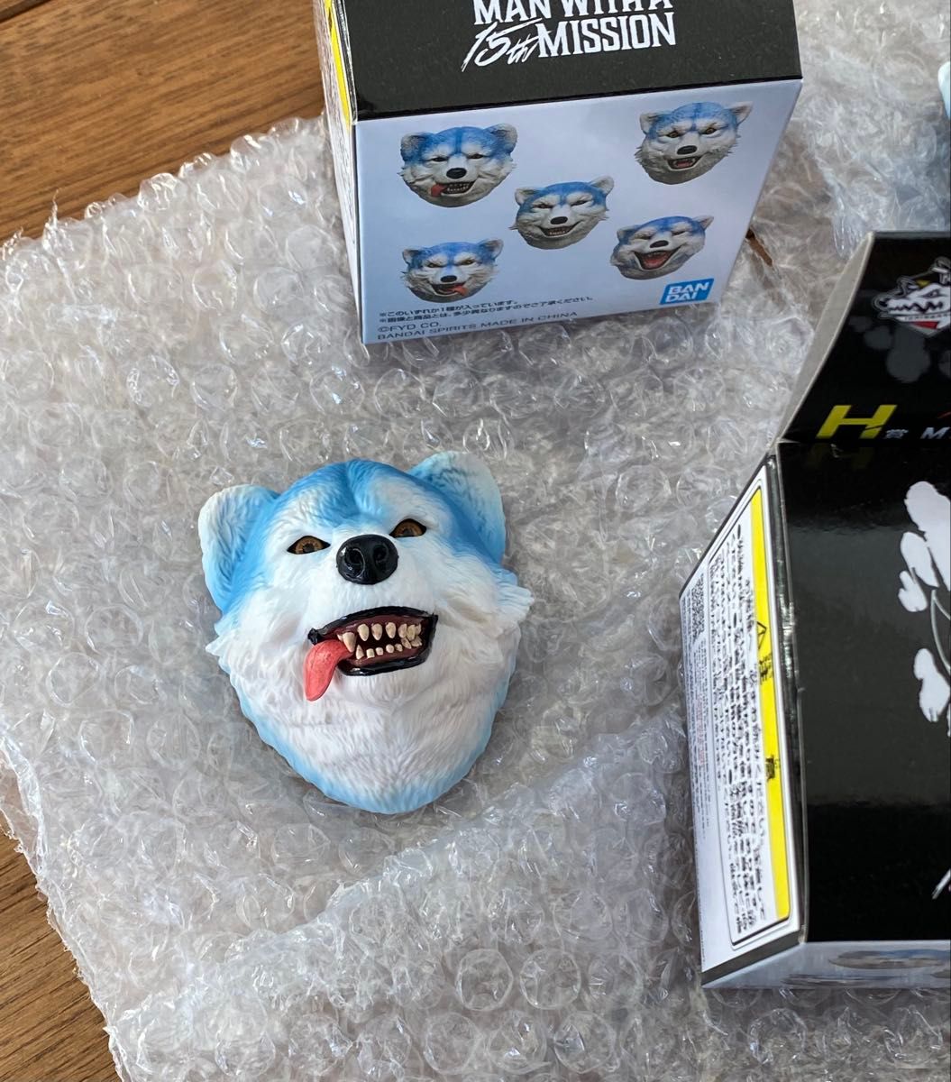 MAN WITH A MISSION 一番くじ H賞 フェイスマグネット 4種 セミ