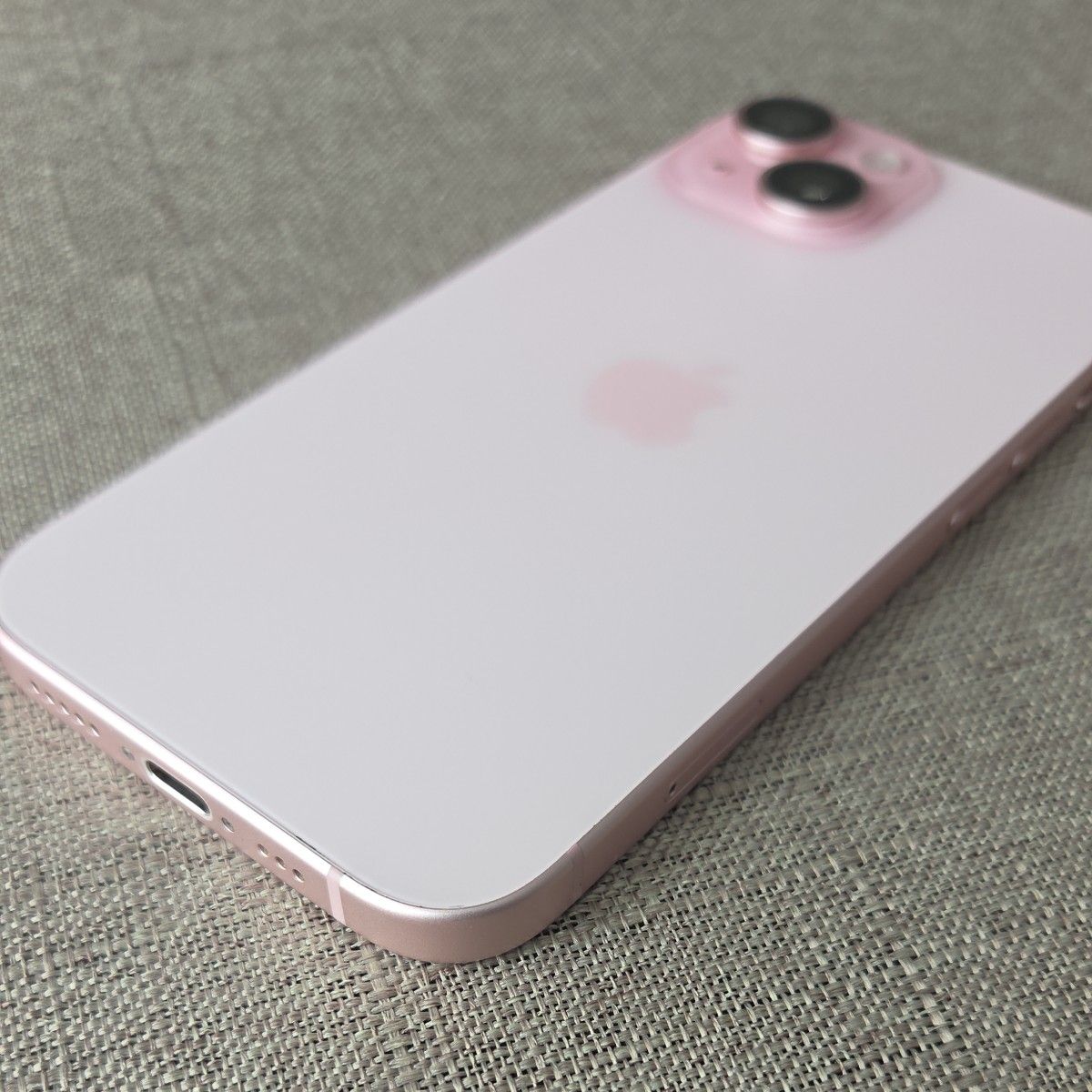 1月23日まで_最終値下げ] 美品 iPhone 15 128GB ピンク バッテリー100