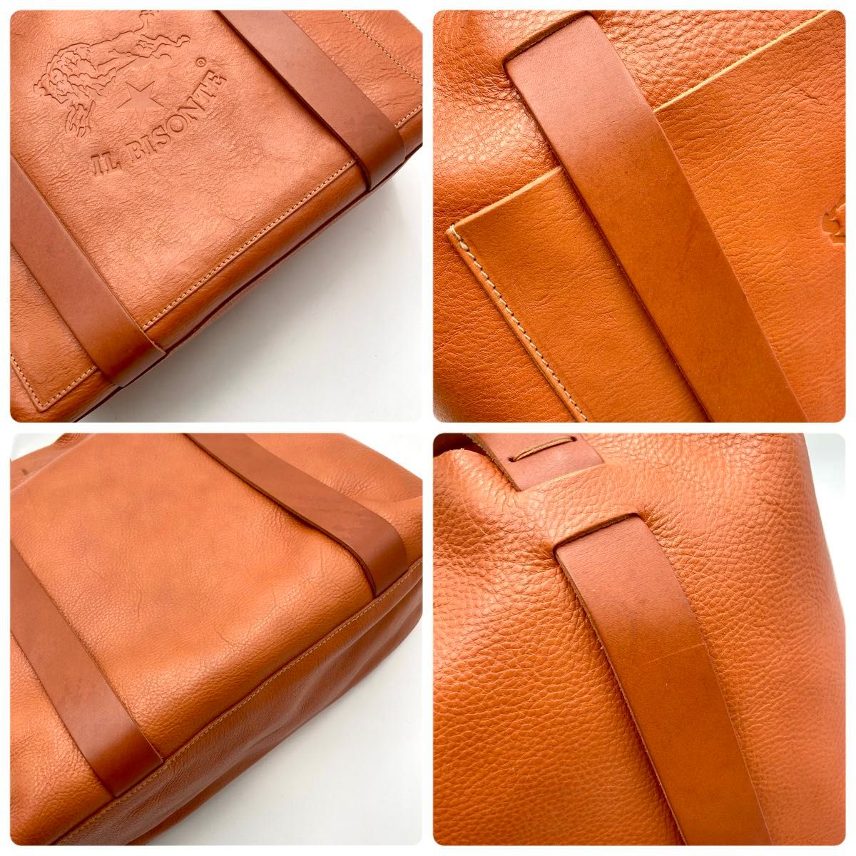 現行モデル【極美品・使用感少ない】IL BISONTE イルビゾンテ トート