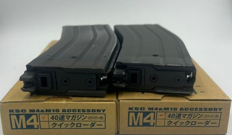KSC ガスブローバックライフル M4対応 40連マガジン SYSTEM7 2本セット