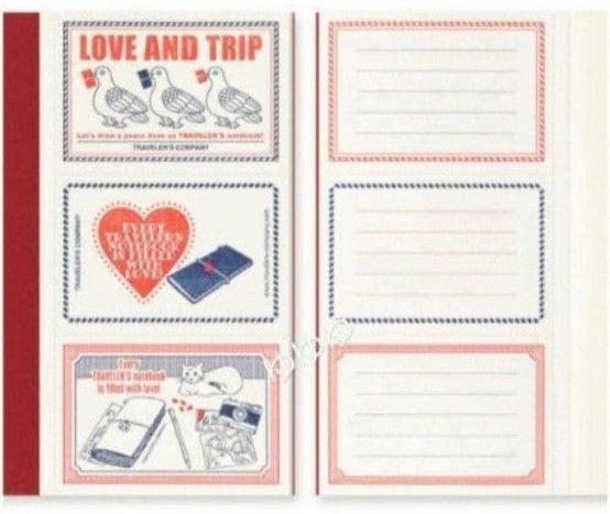 トラベラーズノート ペンホルダー LOVE AND TRIP レギュラーサイズ