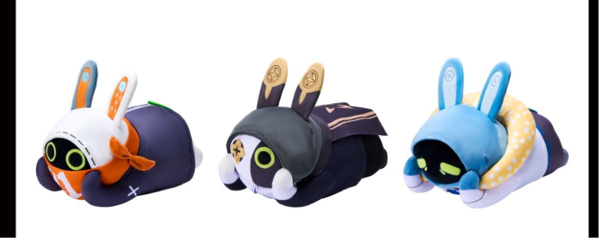 GIGO限定 ゼンゼロ ボンプ 寝そべりぬいぐるみ 3種 コンプリートセット