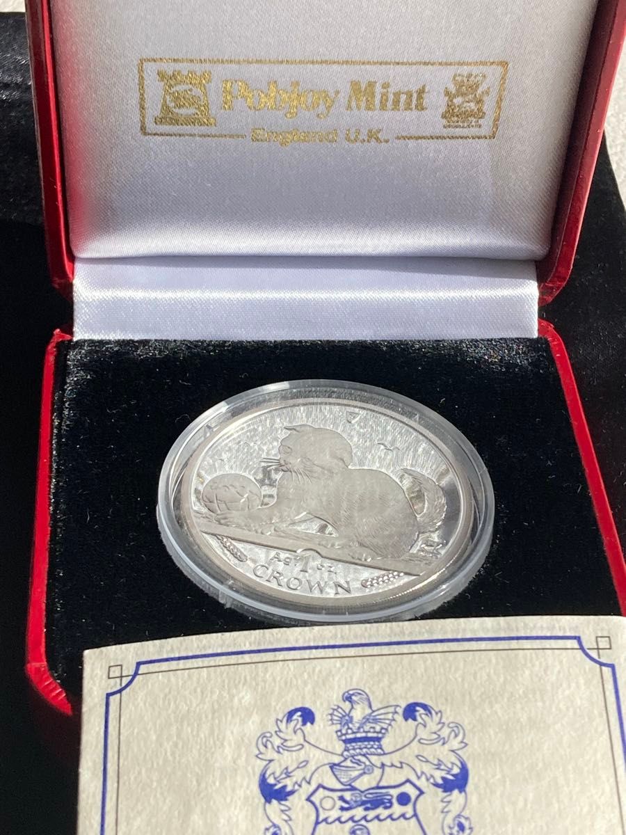 2000年マン島猫銀貨 発行数1万枚 Coa箱付き｜Yahoo!フリマ（旧PayPay