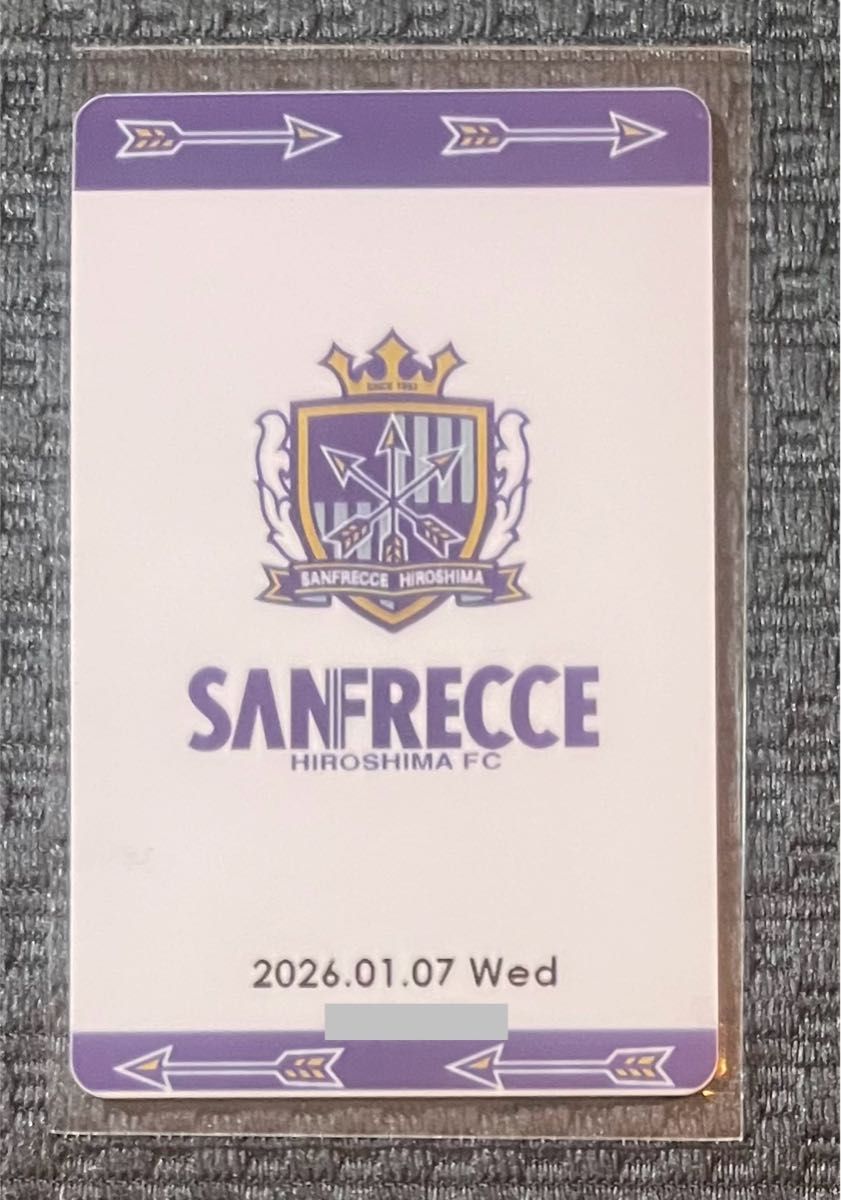 25-26 サンフレッチェ広島レジーナ オンサイトカード Nカード N18 No