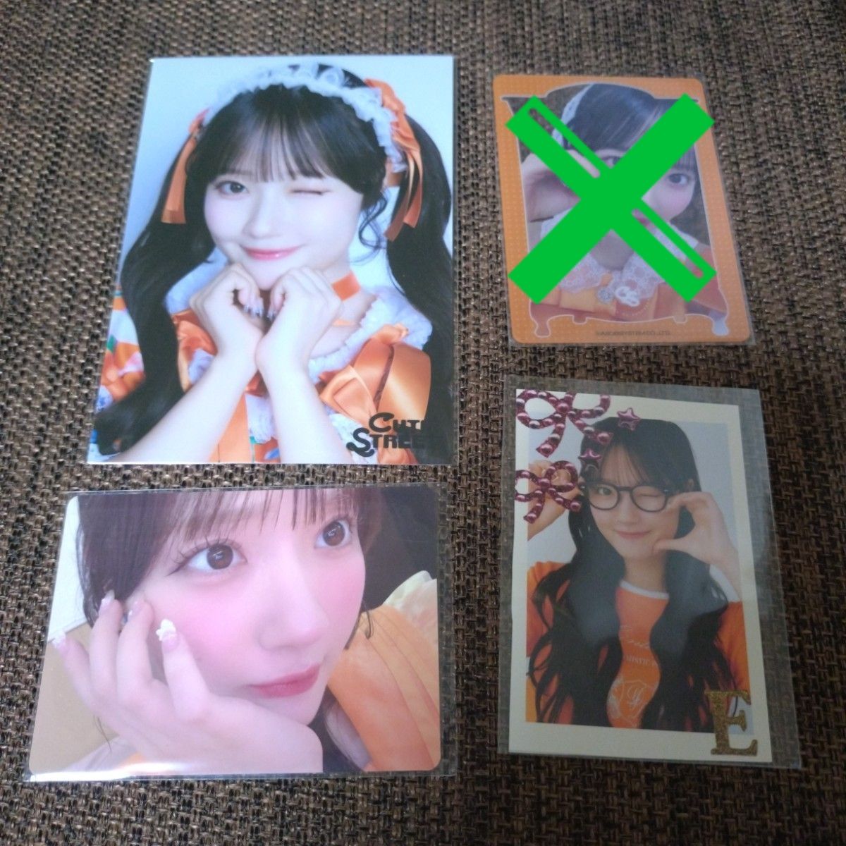 CUTIE STREET 川本笑瑠 ソフティモ トレカ 当選品 CUTIE STREET 川本笑