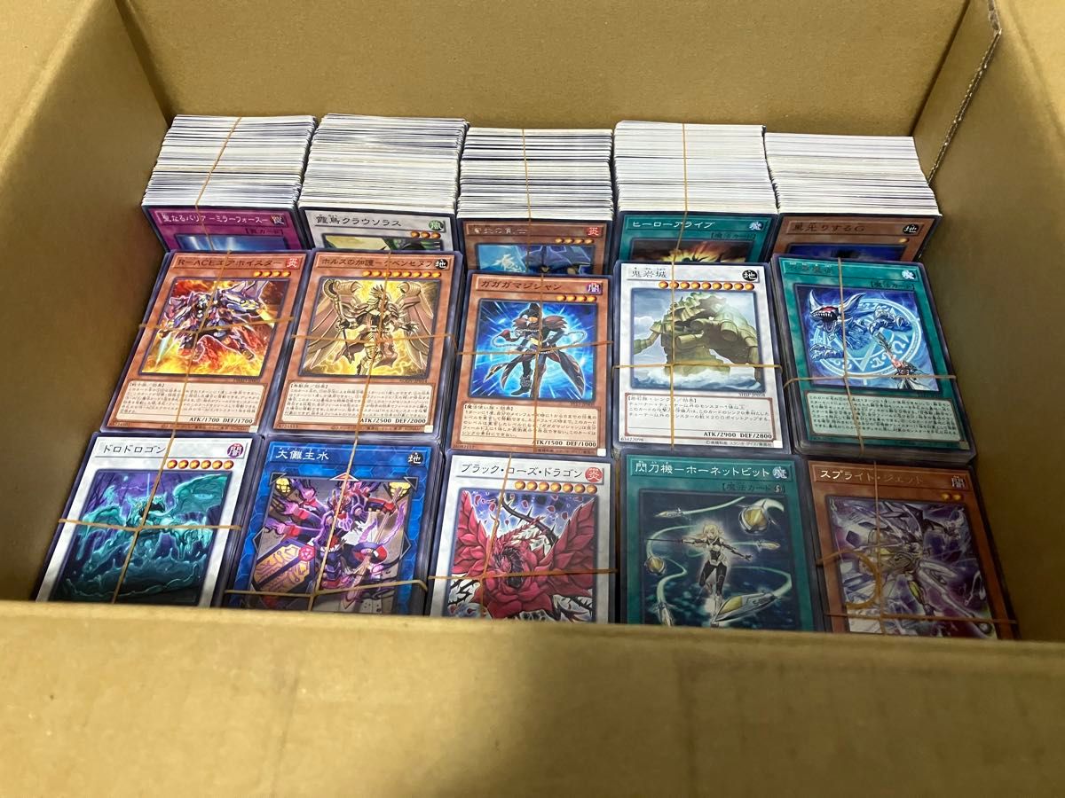 遊戯王 まとめ売り 約5000枚 遊戯王カード 引退 日本語版 遊戯王