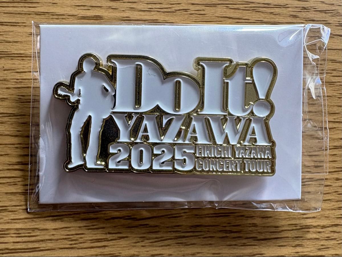 矢沢永吉 Do It YAZAWA 2025 SS席特典 ピンバッジ(未開封)｜Yahoo