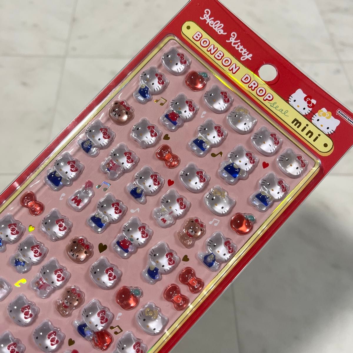 新品未開封 コンプ サンリオ 8個 ボンボンドロップシール ミニ mini