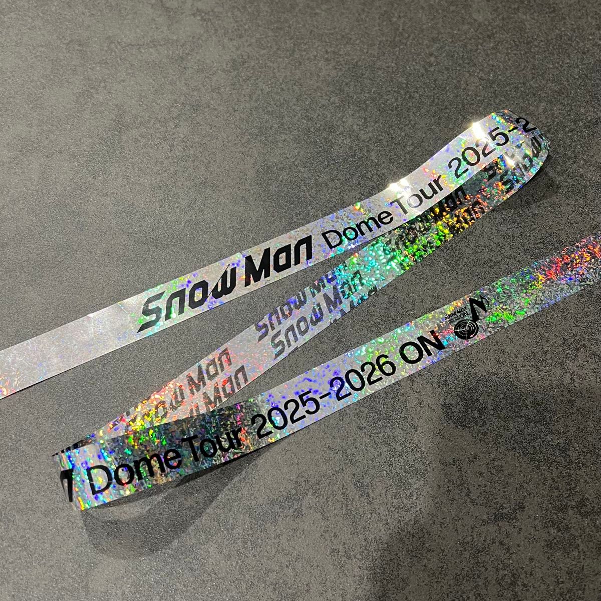 SnowMan Dome Tour ON 銀テープ 落下物 フル1本｜Yahoo!フリマ（旧