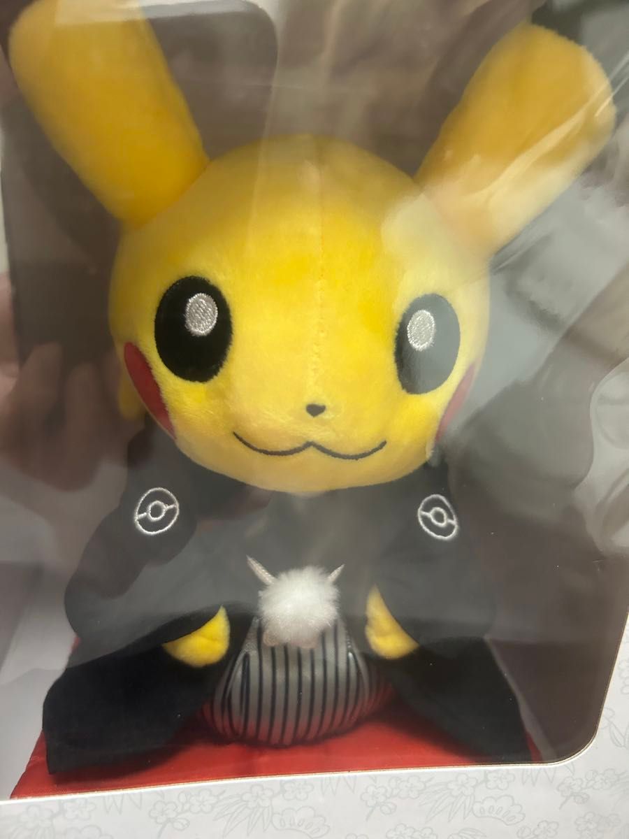 新品未開封 ピカチュウ 和婚和装ぬいぐるみセット ポケモン