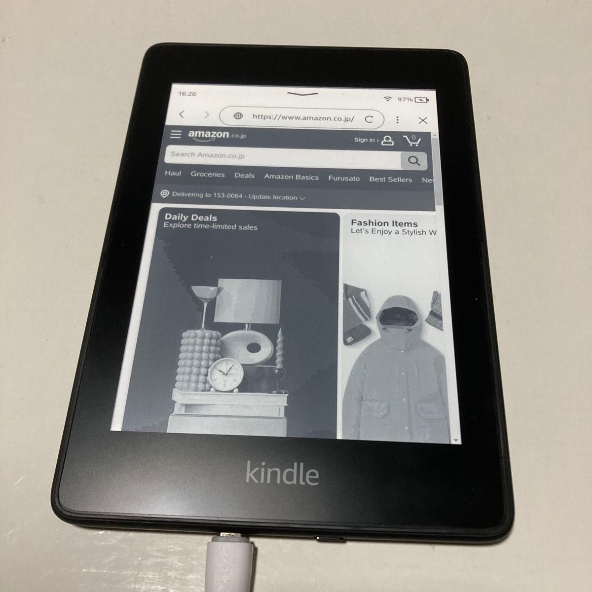 美品 Amazon Kindle Paperwhite 第10世代 32GB 広告なし Wi-Fi
