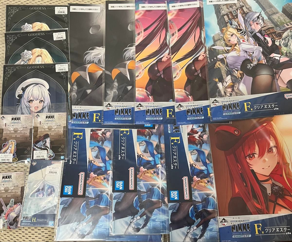 一番くじ 勝利の女神 NIKKE CHAPTER6 B賞 D賞 ラストワン賞 オマケ付き