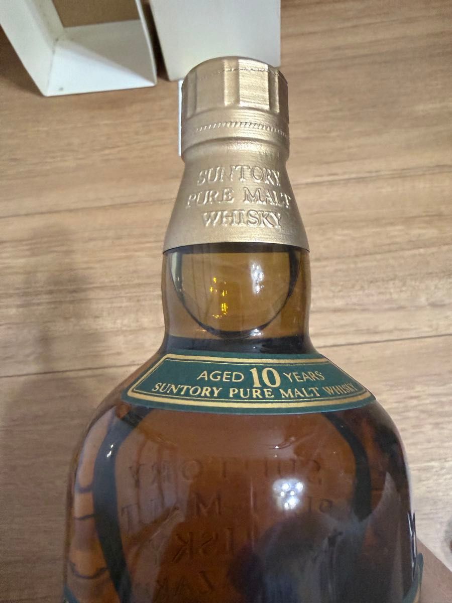 山崎10年 グリーンラベル ピュアモルト 750ml｜Yahoo!フリマ（旧PayPay