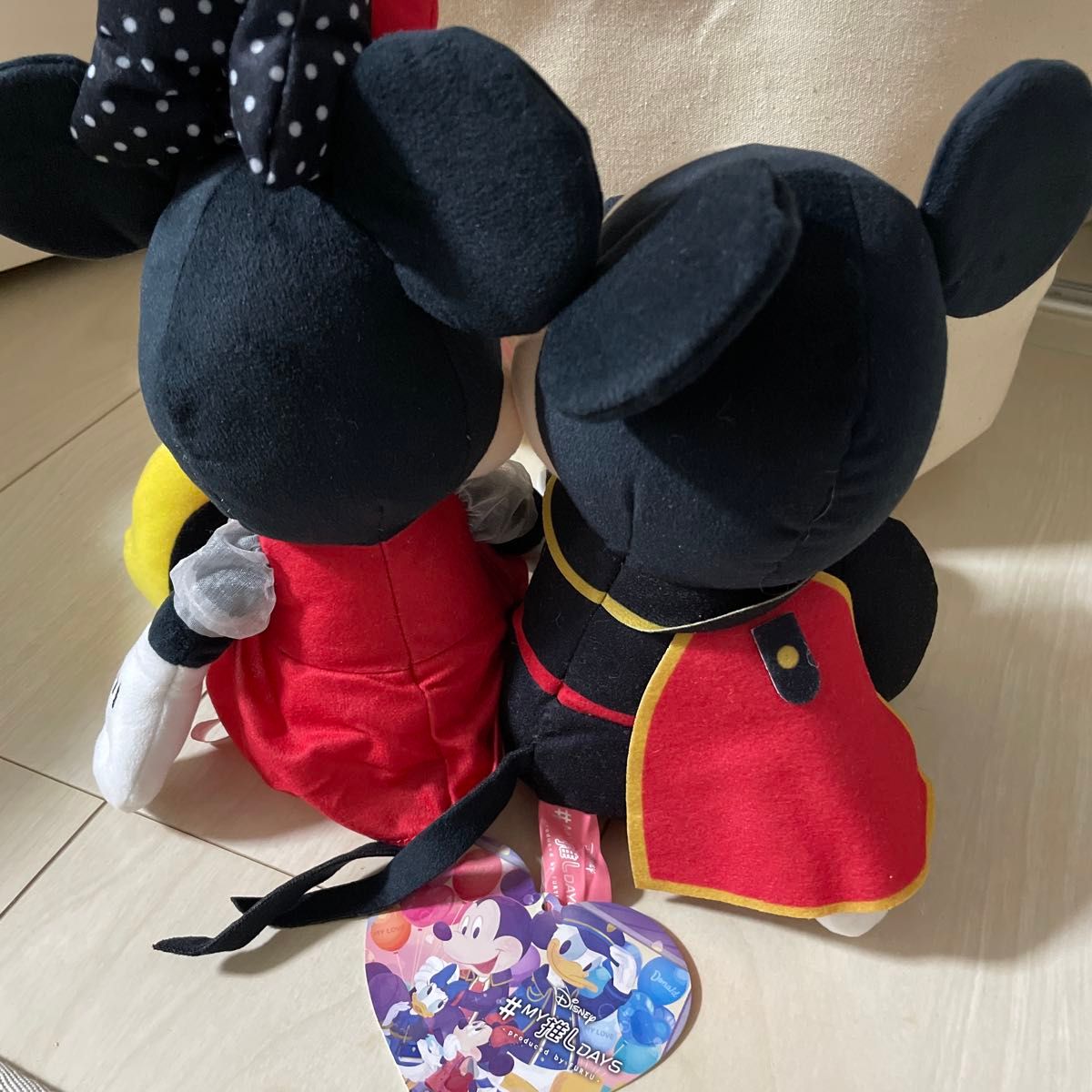 アミューズメント専売】ミッキーマウス ミニーマウス ぬいぐるみ ペア