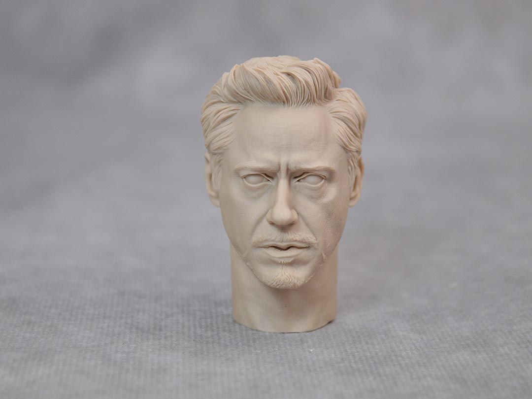 トニースタークヘッドカスタマイズ マーク6フィギュア アイアンマン2