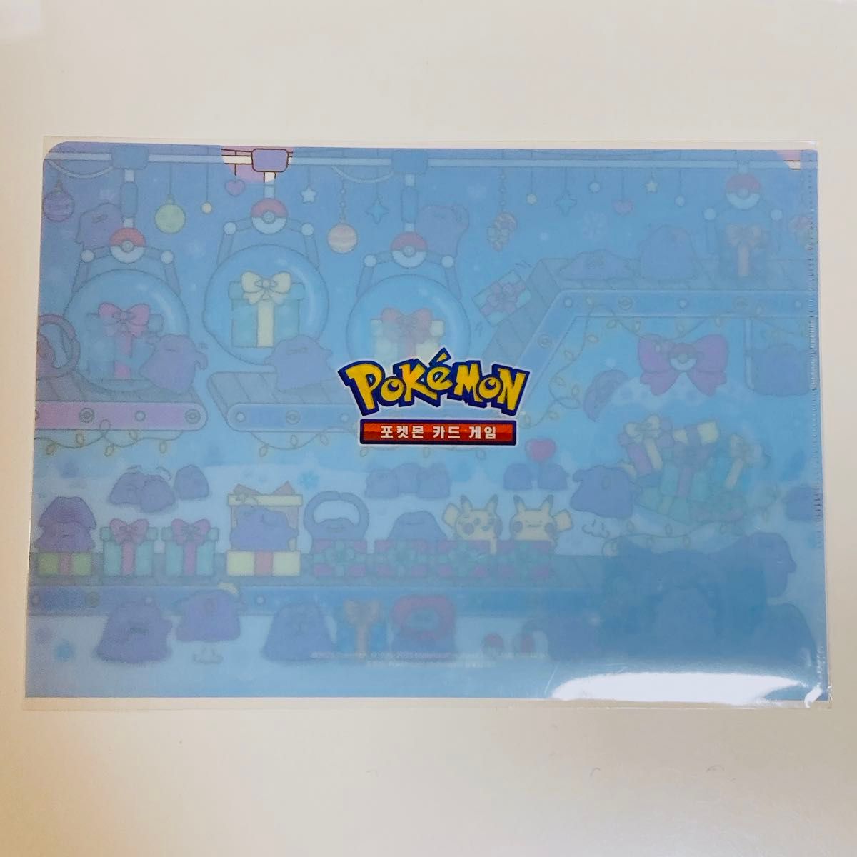 ポケモン 韓国 ポップアップ メタモン プレイマット デッキケース