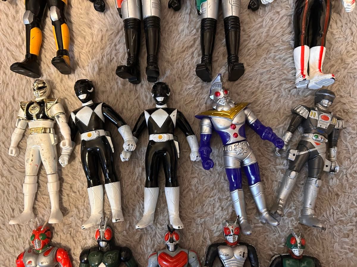 仮面ライダー 戦隊モノ ウルトラマン フィギュアまとめ売り 100体 仮面