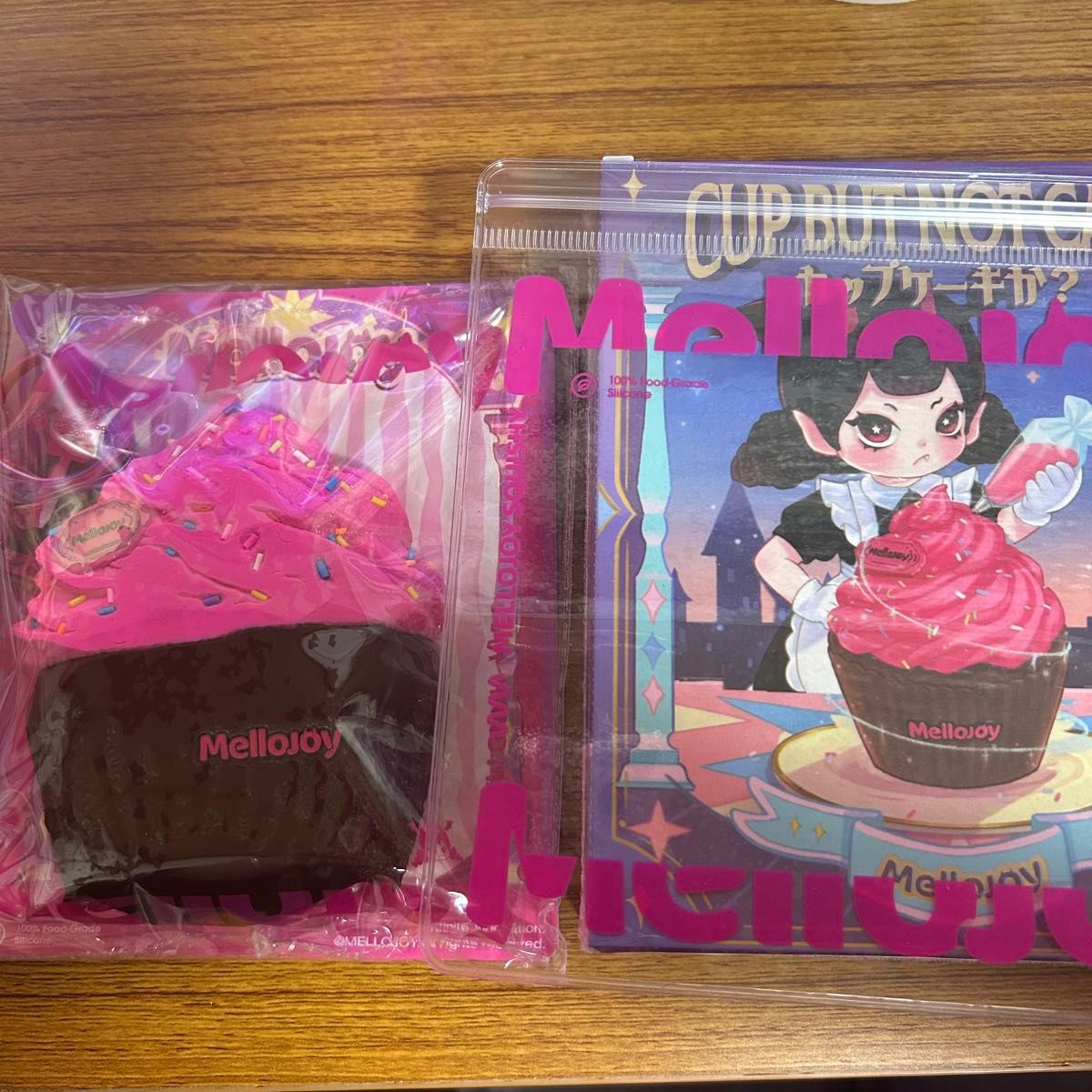メロジョイ mellojoy カップケーキか スクイーズ ドールハウスの