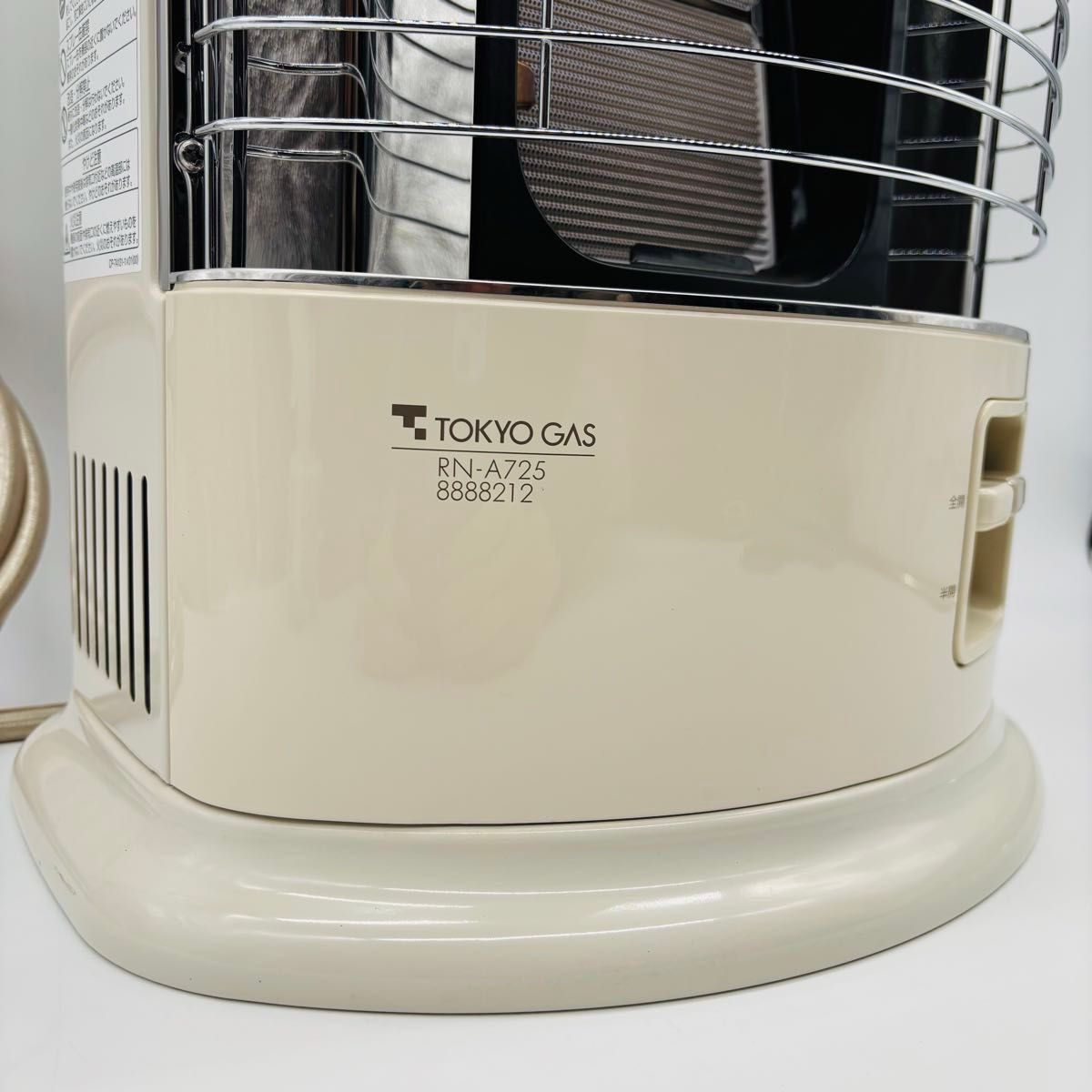 美品】 Rinnai ガスストーブ 都市ガス用 ガスホース付 R-652PMS3-101