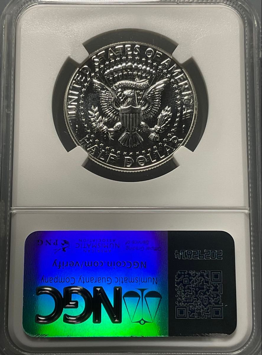 NGC準最高鑑定 PF69 1995年 ケネディ 1/2ドル銀貨 SV900 1964 アメリカ