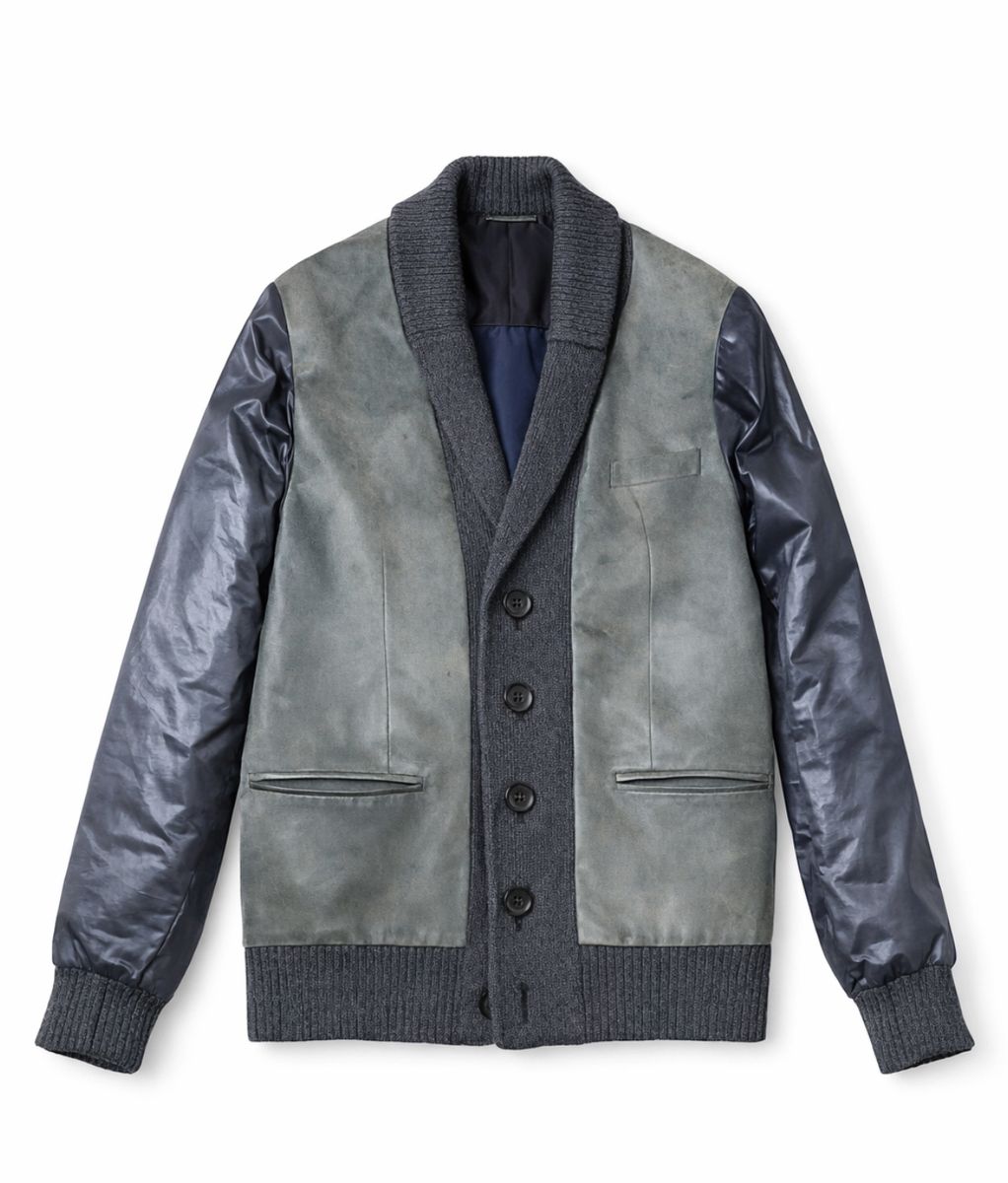 Paul Paul Smith◇レザージャケット・ブルゾン/L/牛革/BRD/無地/443325