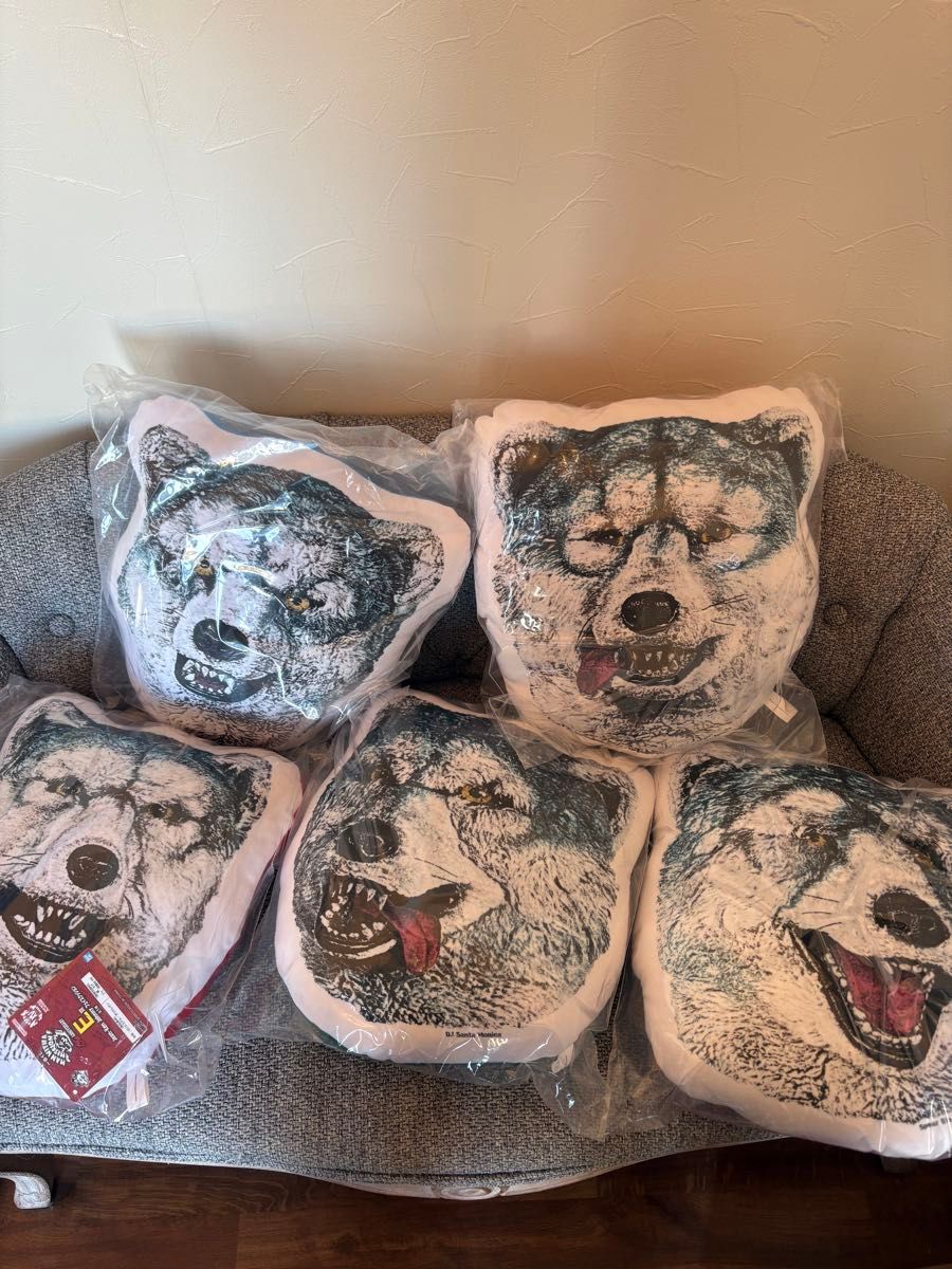 マンウィズ 一番くじ C D E F G賞 クッション コンプ MWAM フェイス