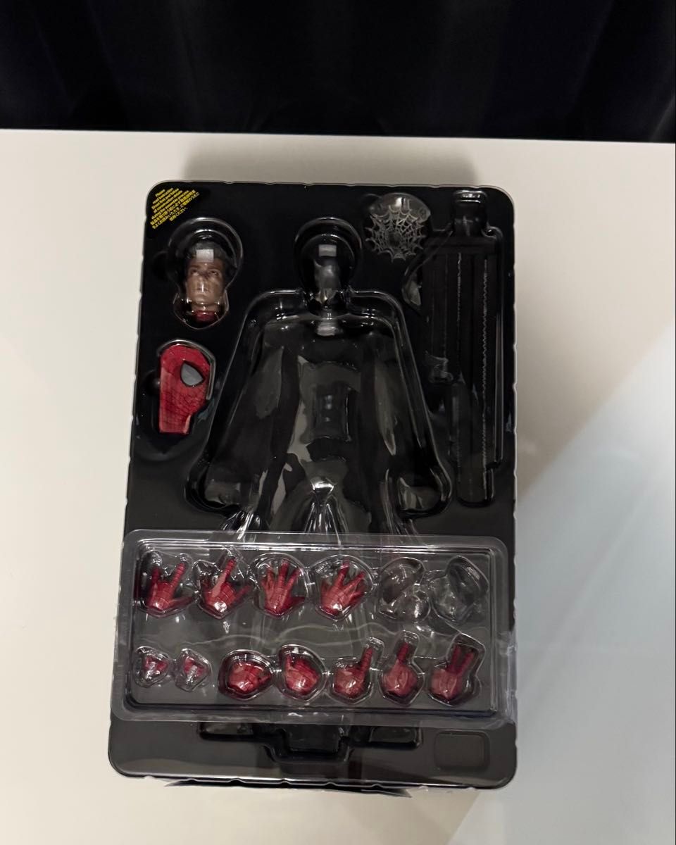 ホットトイズ アメイジング・スパイダーマン2 素体交換 アイパーツ交換