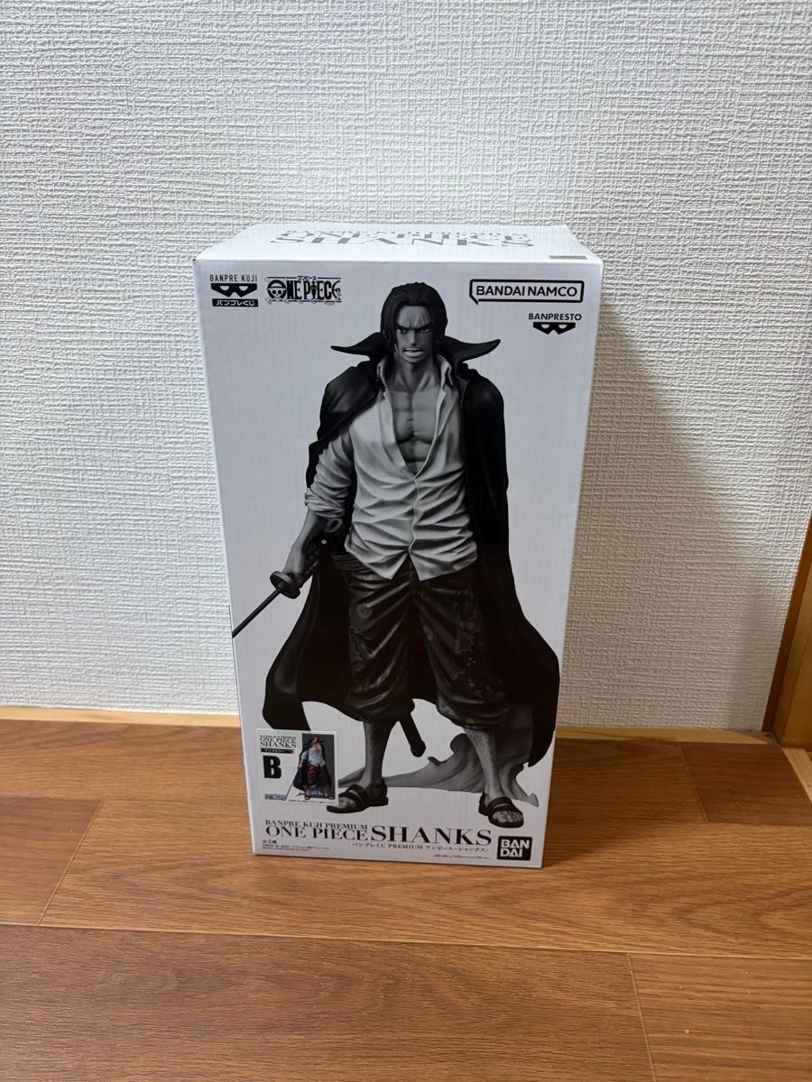 ワンピース バンプレくじ シャンクス B賞 フィギュア アニメカラー