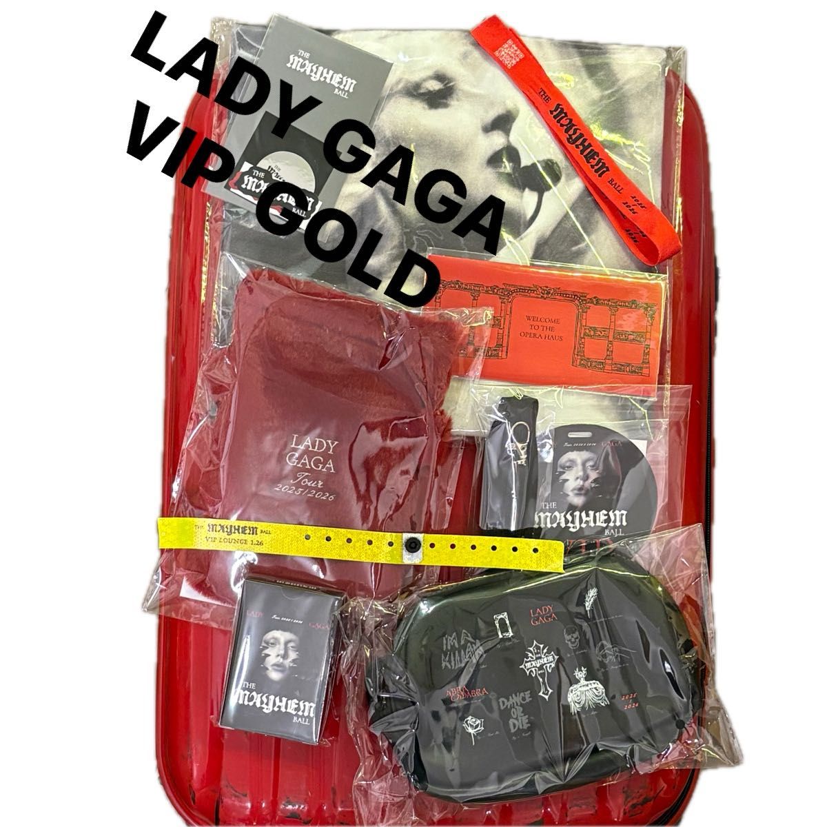 LADY GAGA THE MAYHEM BALL VIP GOLD グッズ フルセット｜Yahoo!フリマ