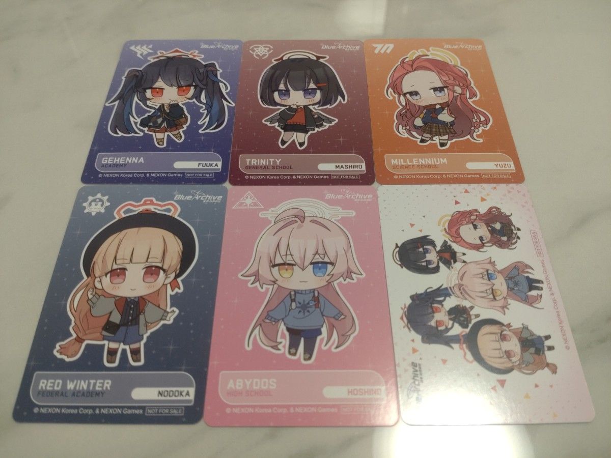 韓国限定】ブルーアーカイブ ブルアカ V-SQUAREコラボ【全種・フウカ