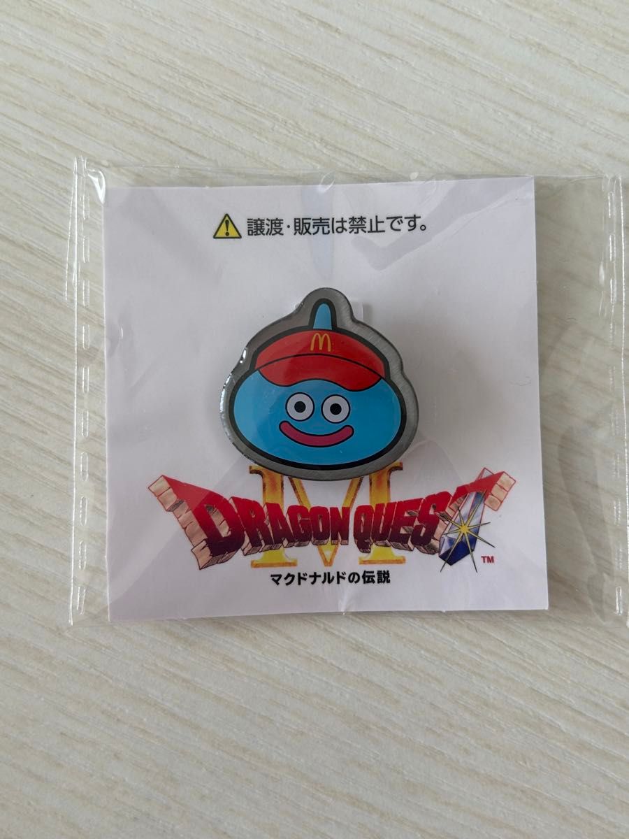 ドラゴンクエスト マクドナルド スライム ピンバッジ ドラクエ｜Yahoo