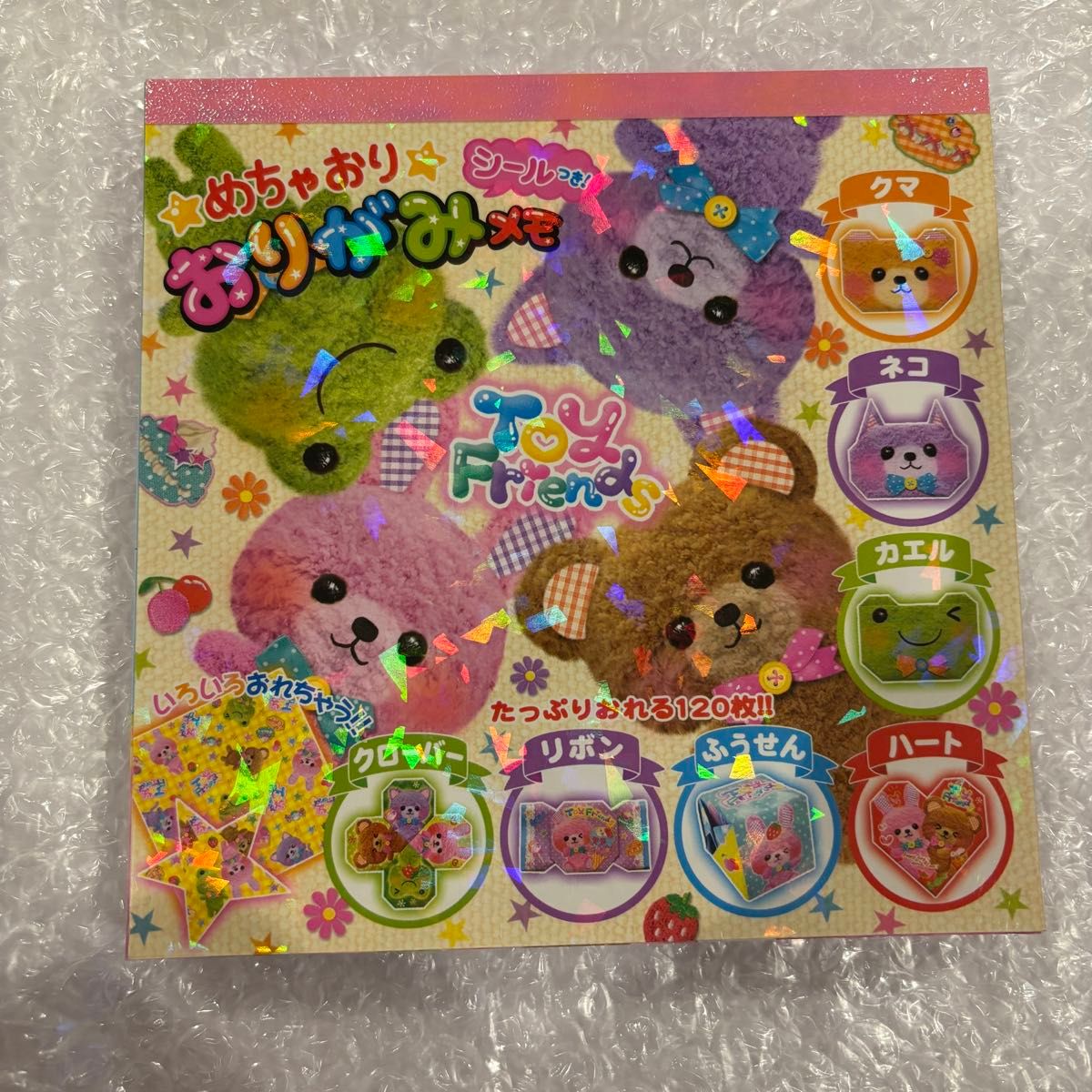 めちゃおり おりがみメモ 平成レトロ メモ帳 カミオジャパン Toy