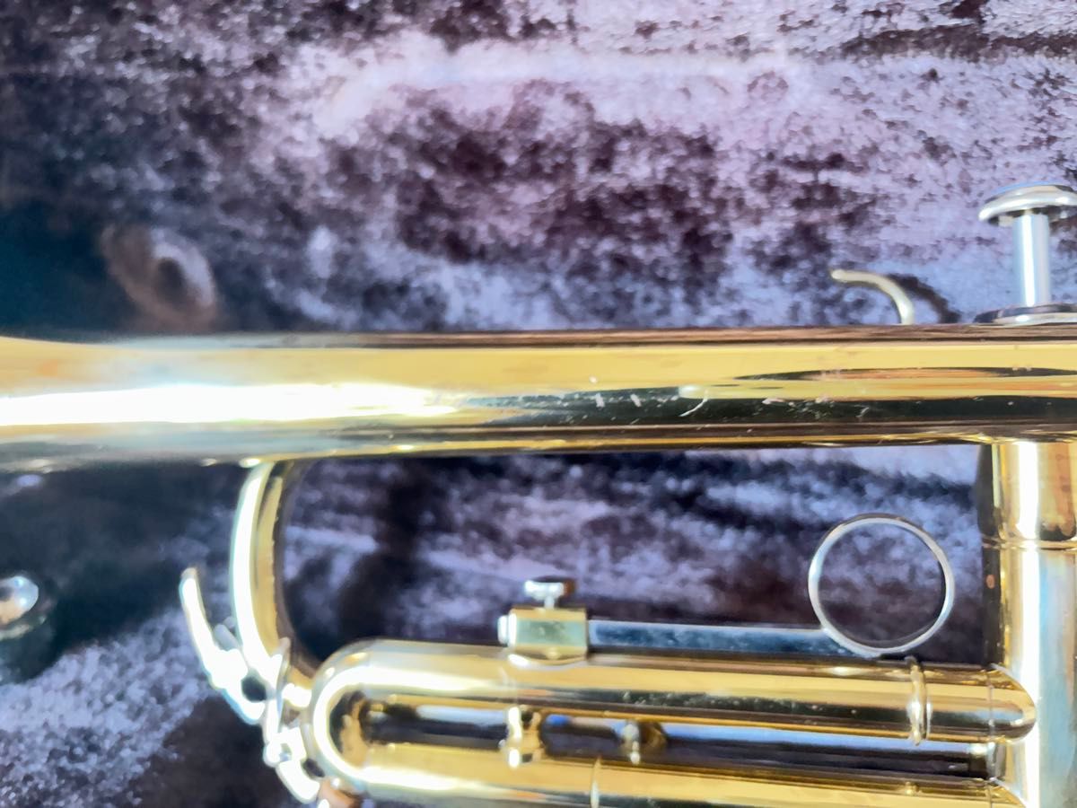 YAMAHA トランペット ゴールド ハードケース付き 楽器 管楽器 30年前