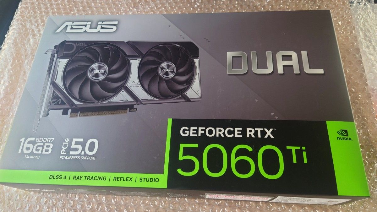 ASUS Geforce RTX 5060 Ti 16GB 未使用 未開封 即日発送可｜Yahoo