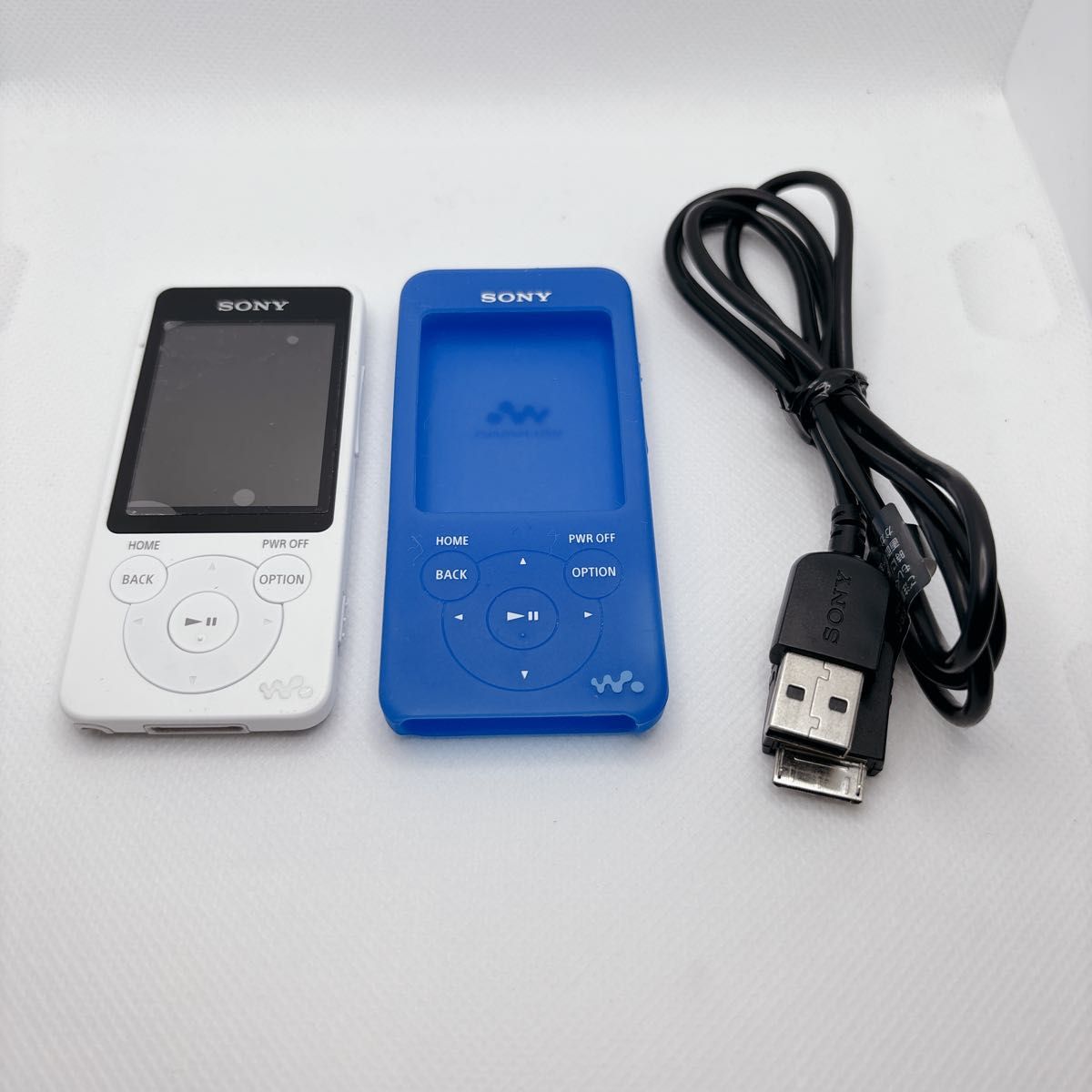 SONY WALKMAN NW-S14 8GB ホワイト ケース＆充電ケーブル付 Sシリーズ