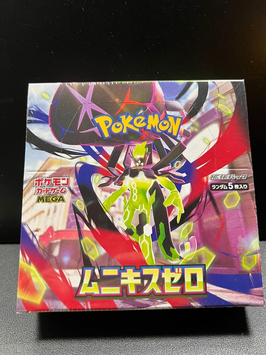 ポケモンカードゲーム MEGA 拡張パック ムニキスゼロ 1BOX シュリンク
