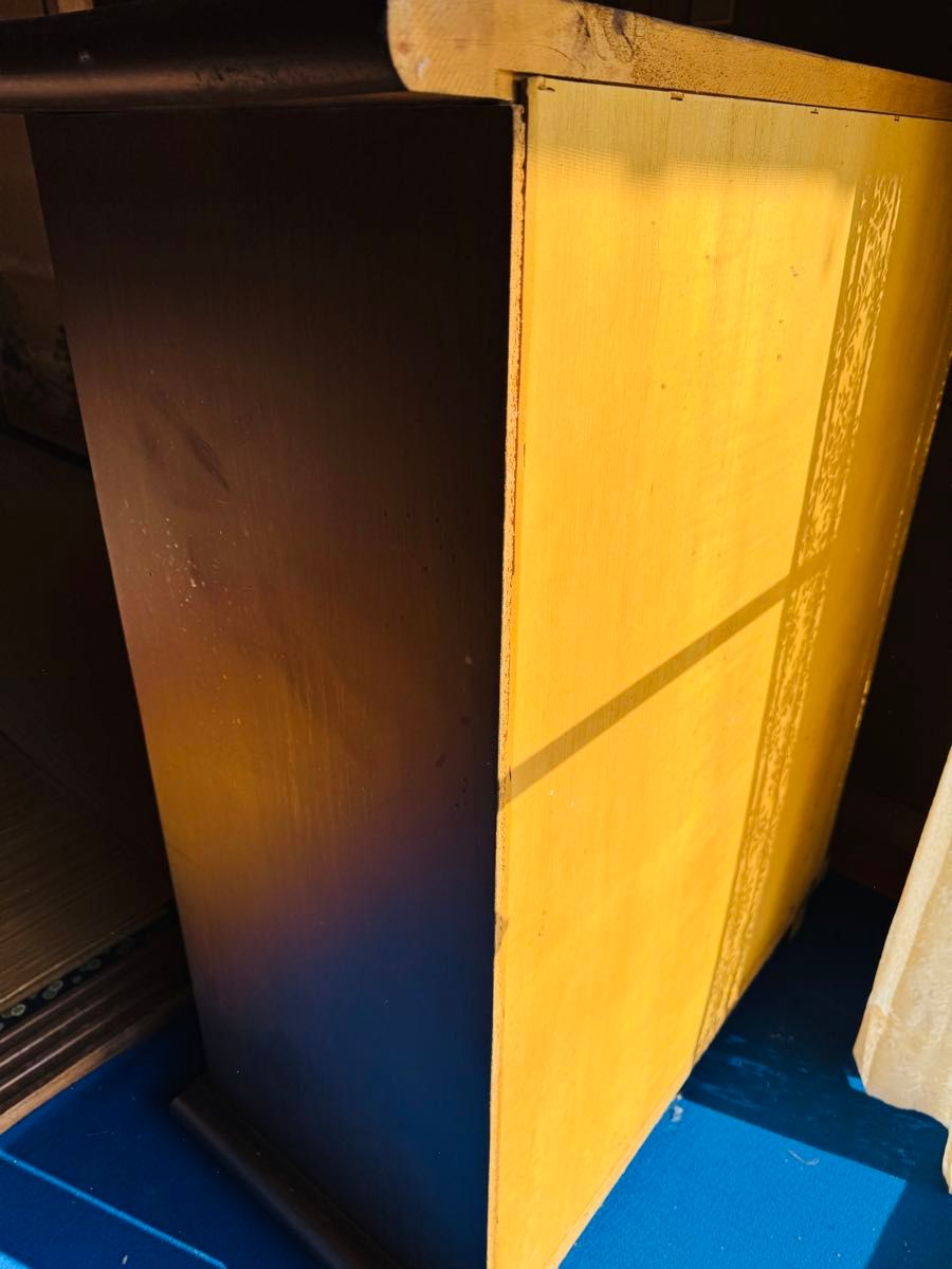 民藝家具 整理箪笥 陳列棚 飾り棚 チェスト ラック 木製 押入れ 収納