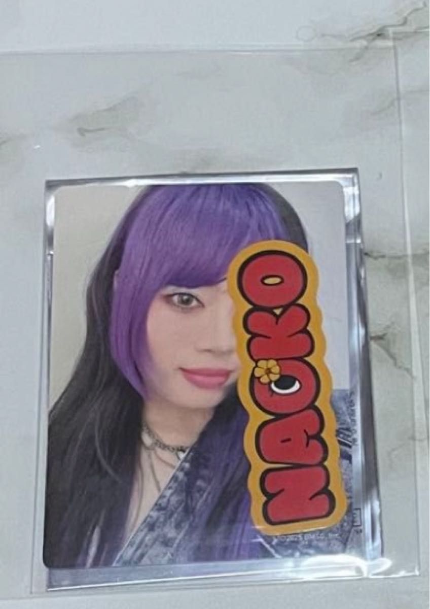 HANA ファンミ トレカ ランダムフォトカード ステッカーセット NAOKO