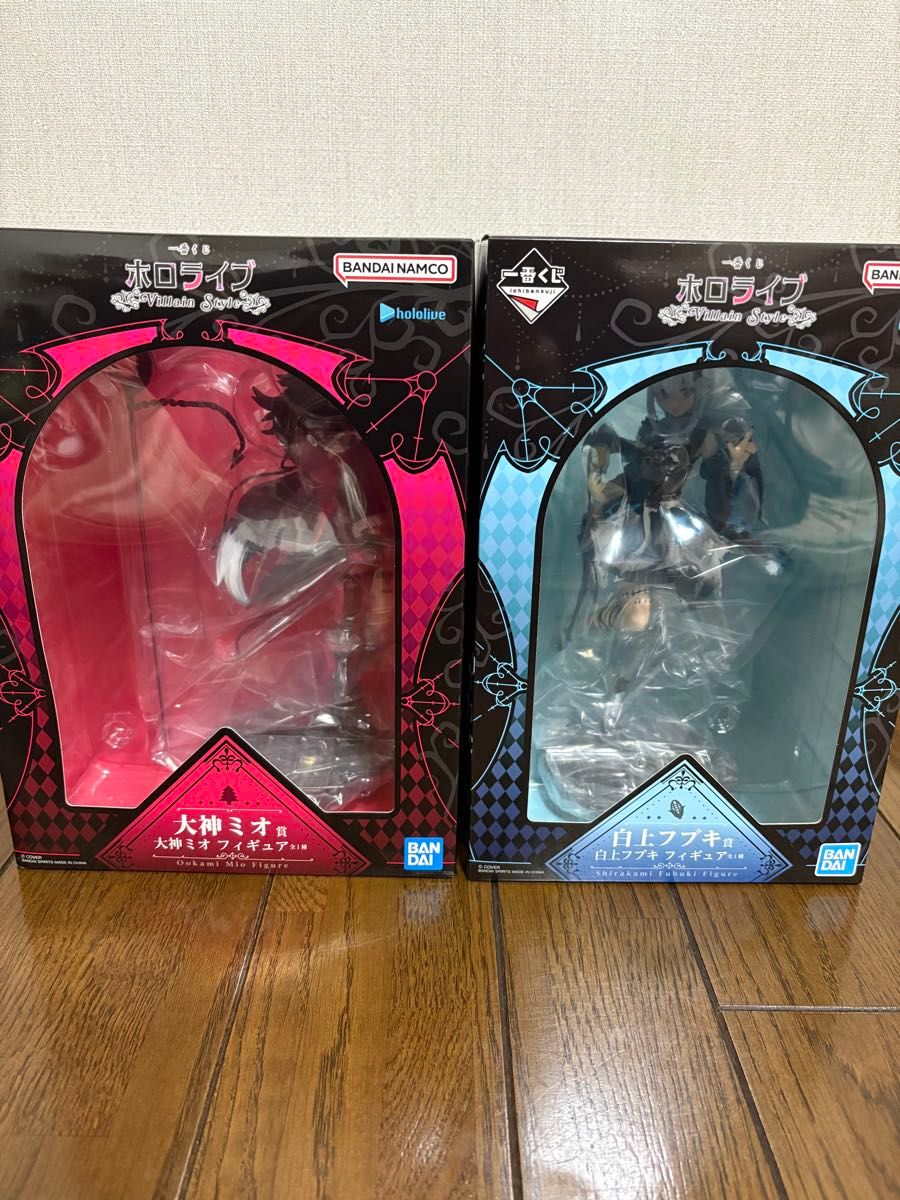 ホロライブ一番くじフィギュア（白上フブキ）（大神ミオ）新品未開封