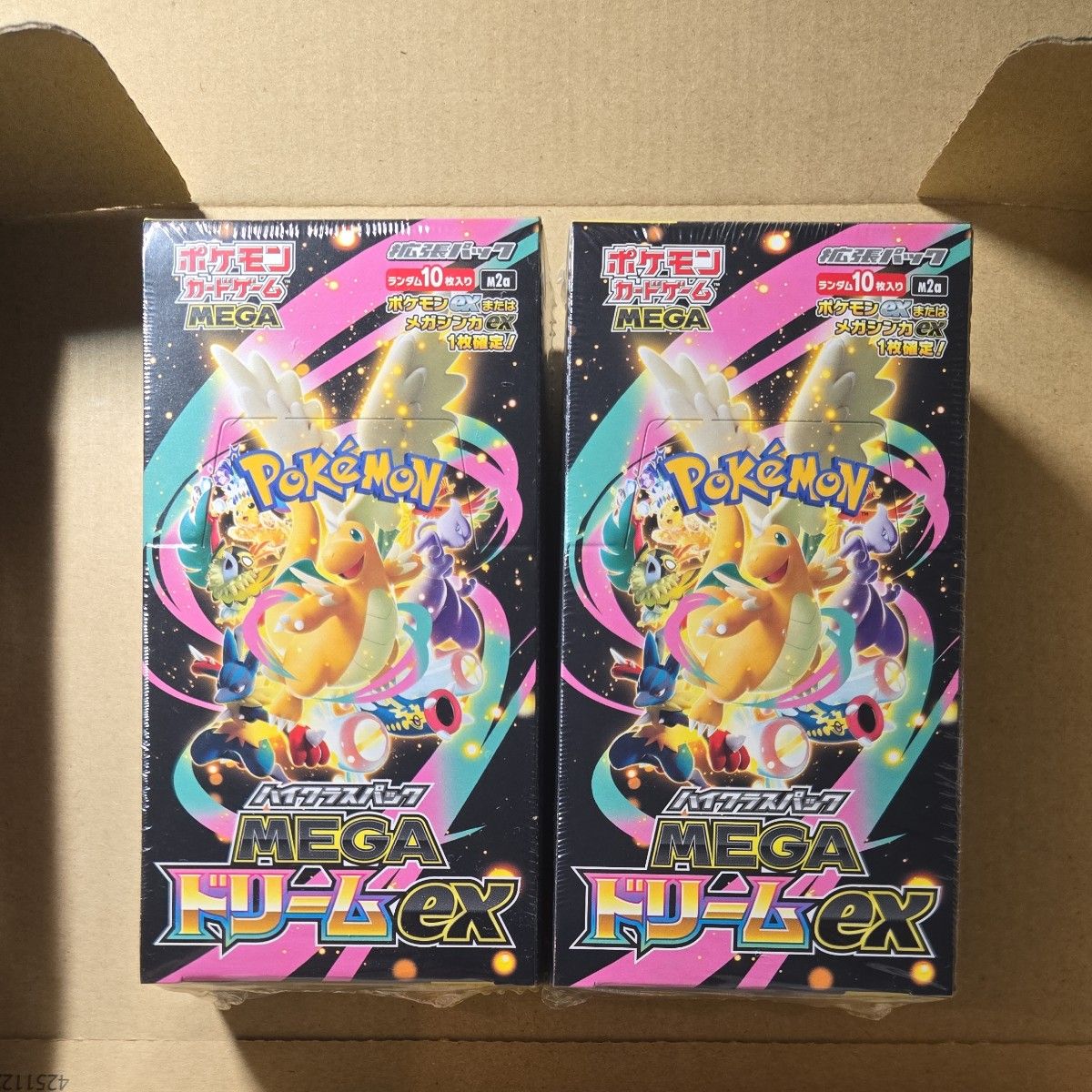 MEGAドリームex 2ボックス 新品未開封 シュリンクつき｜Yahoo!フリマ