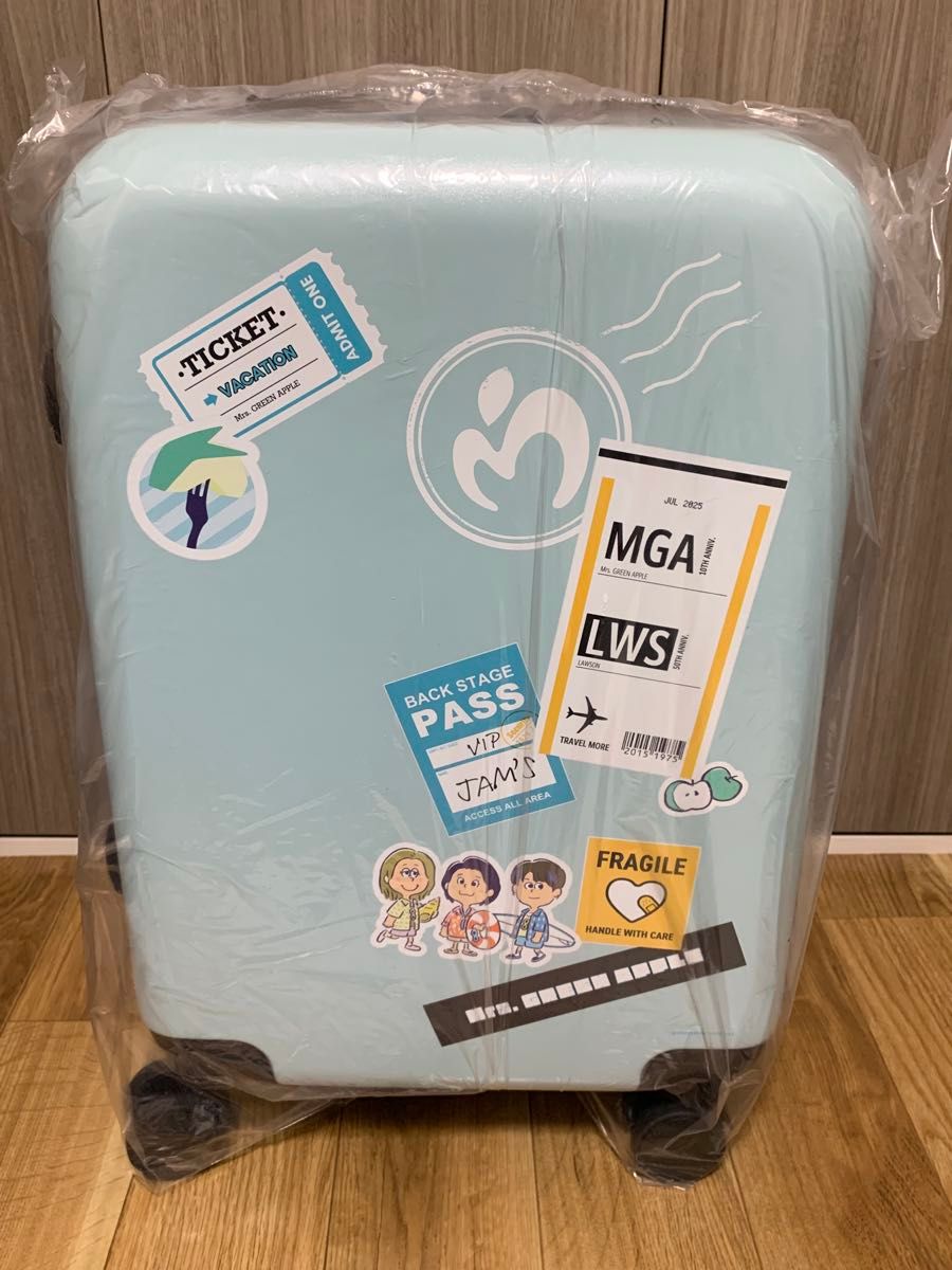 Mrs GREEN APPLE キャリーケース ローソン 当選品 ミセスグリーン
