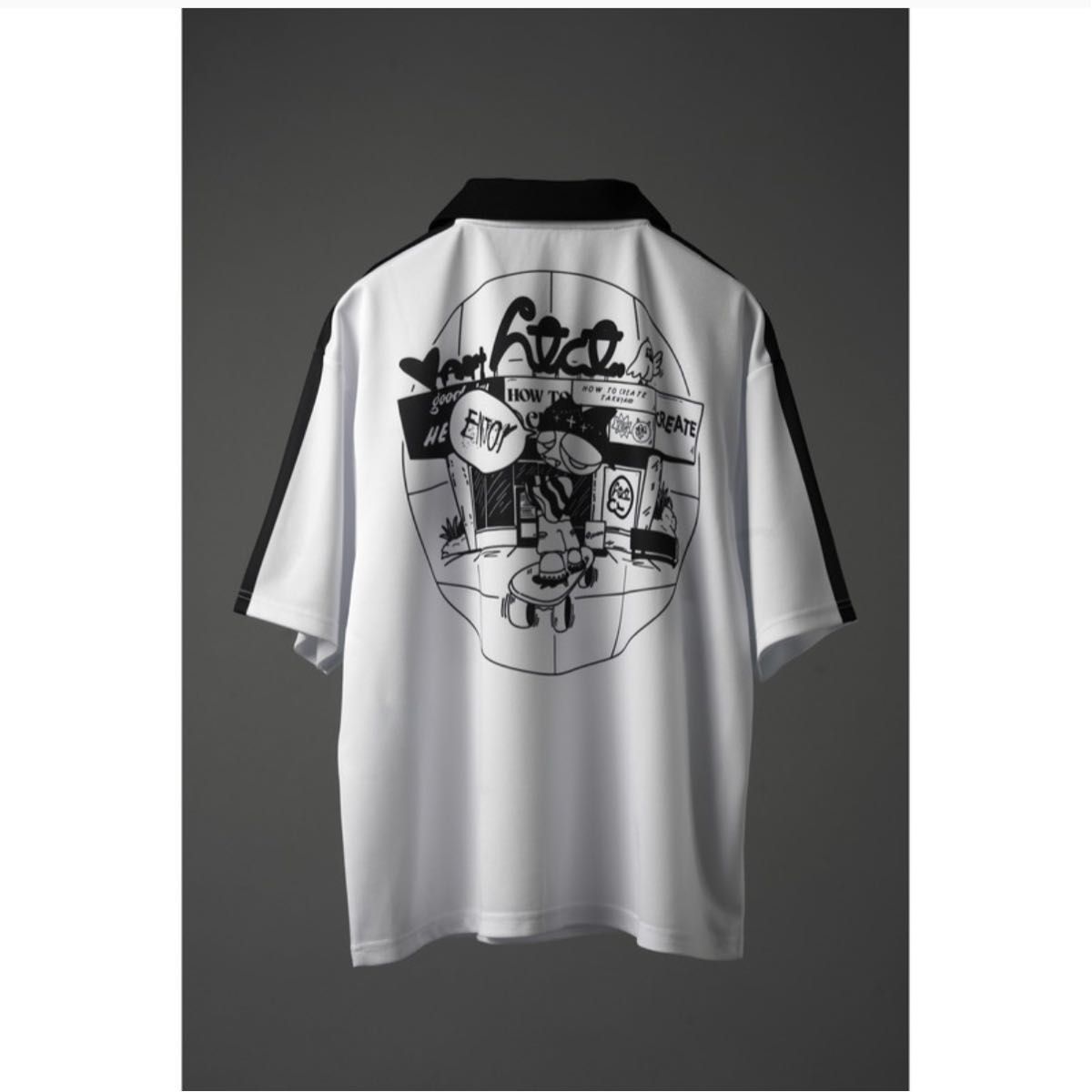 TAKUYA∞の創り方】フットボール Tシャツ/ホワイト Lサイズ 新品未使用