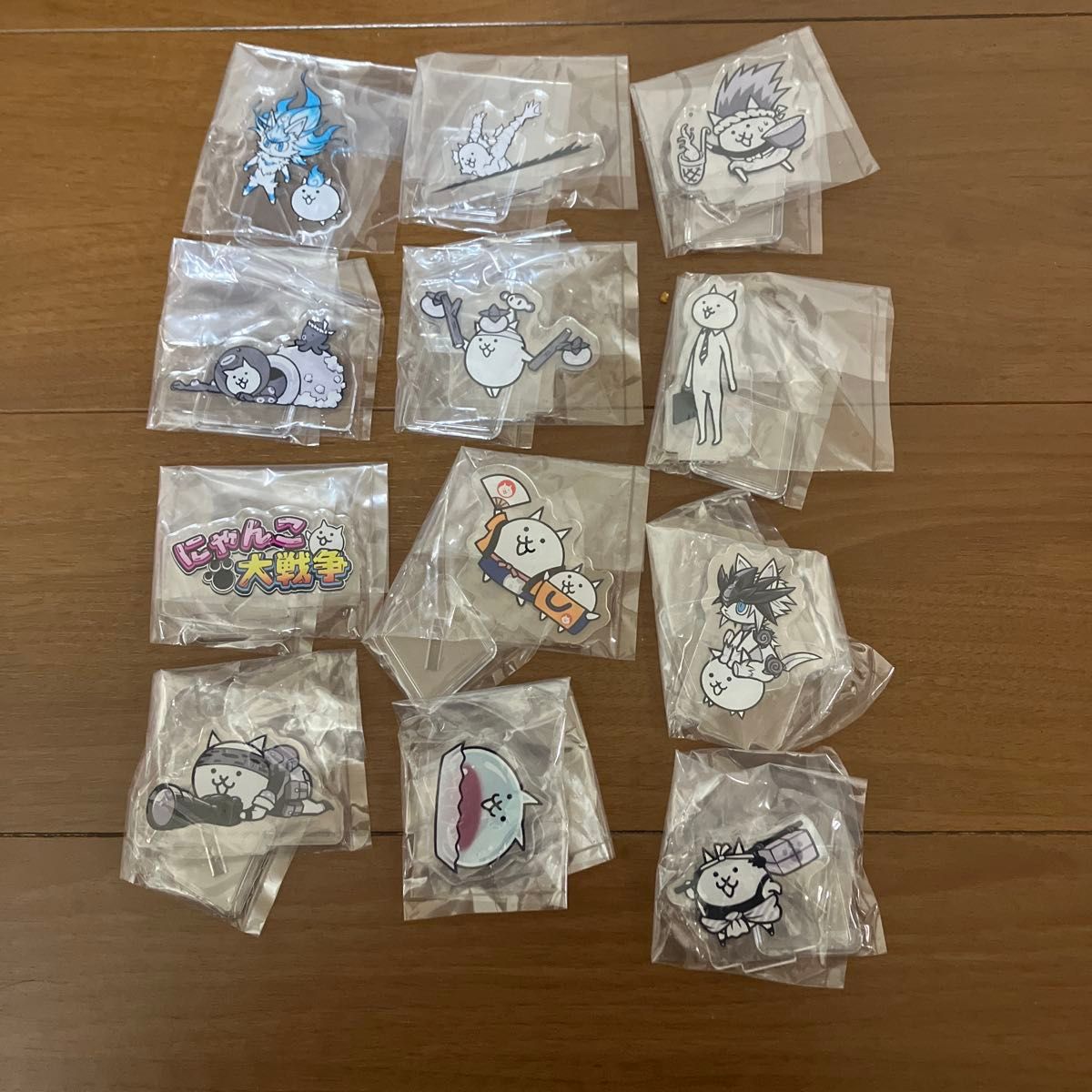 一番くじ にゃんこ大戦争 G賞 味方キャラ アクリルスタンド 12種 セミ