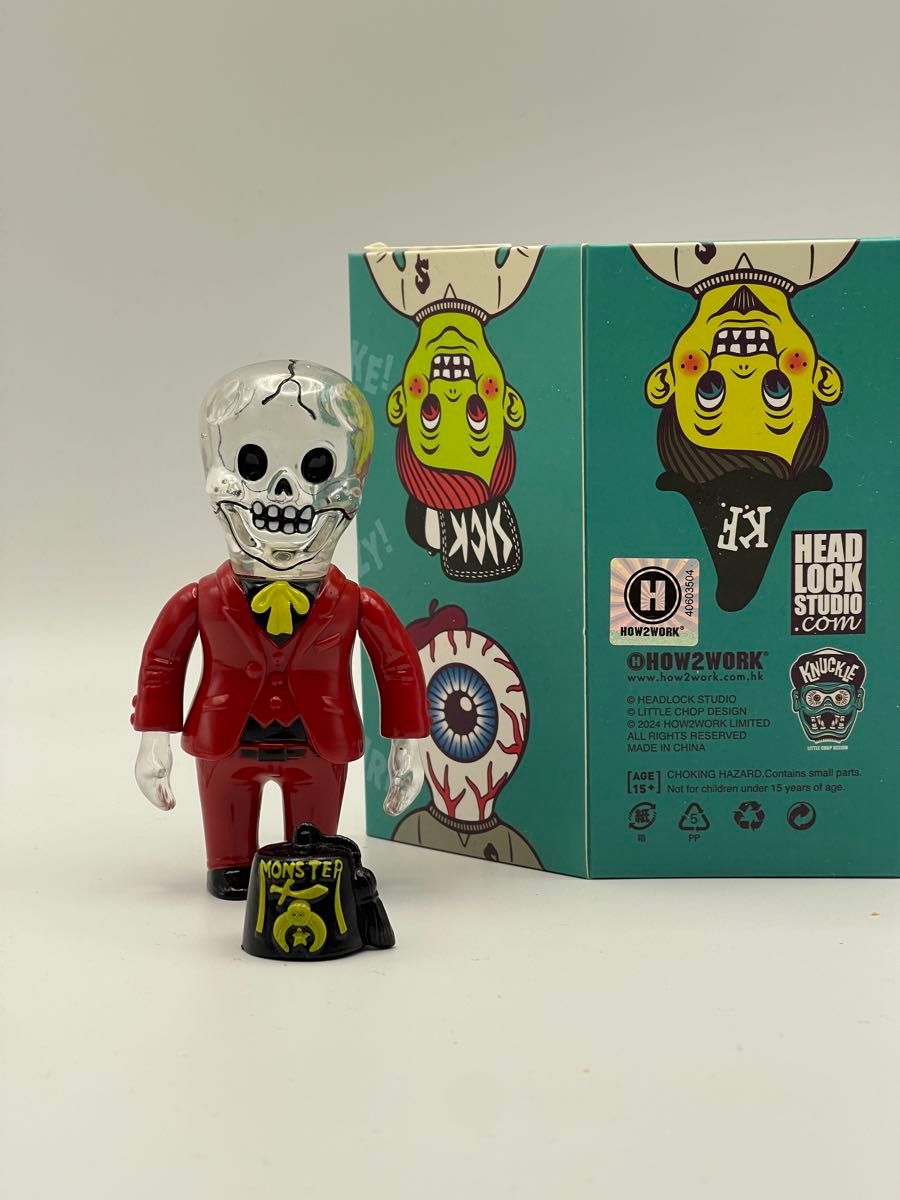 HEADLOCKSTUDIO KUSTOM MONSTER WORLD BONEHEAD フランキー ヘッド