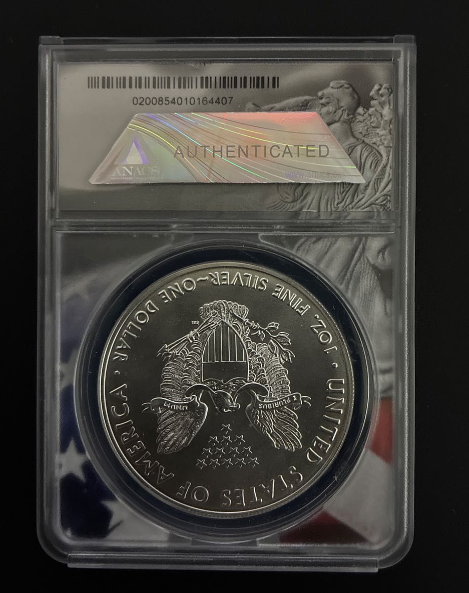 最高鑑定 MS70】2021年 アメリカ イーグル銀貨 Type I ファースト