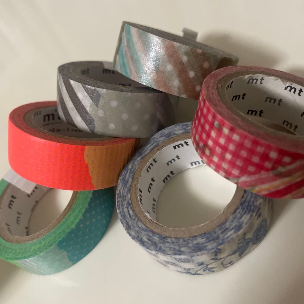 ご一読ください mt マスキングテープ 《レア柄入り中古6巻セット