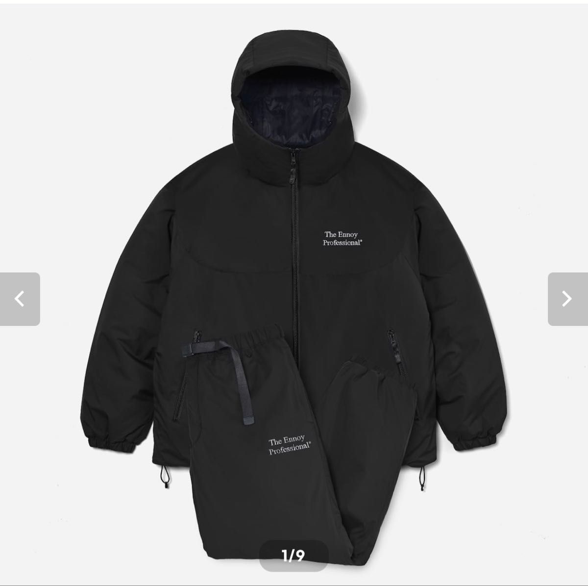 新品未使用】ENNOYとスタイリスト私物 PADDED NYLONセットアップ