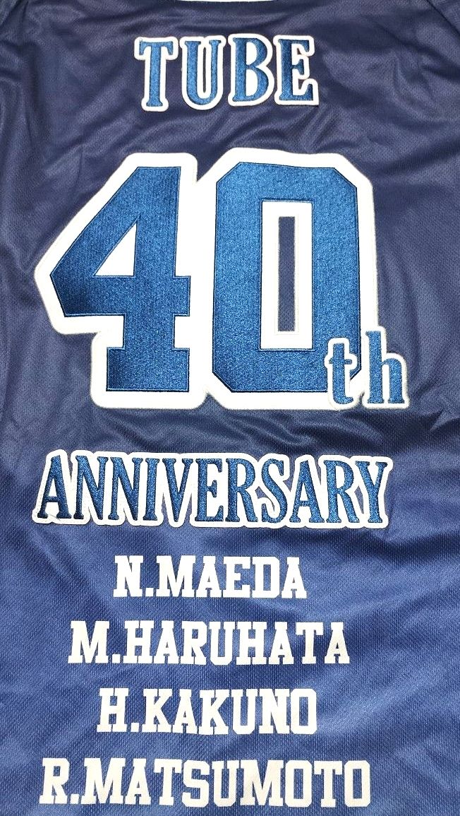 TUBE 40周年記念ユニホーム Lサイズ TUBE 40周年記念ユニホーム L